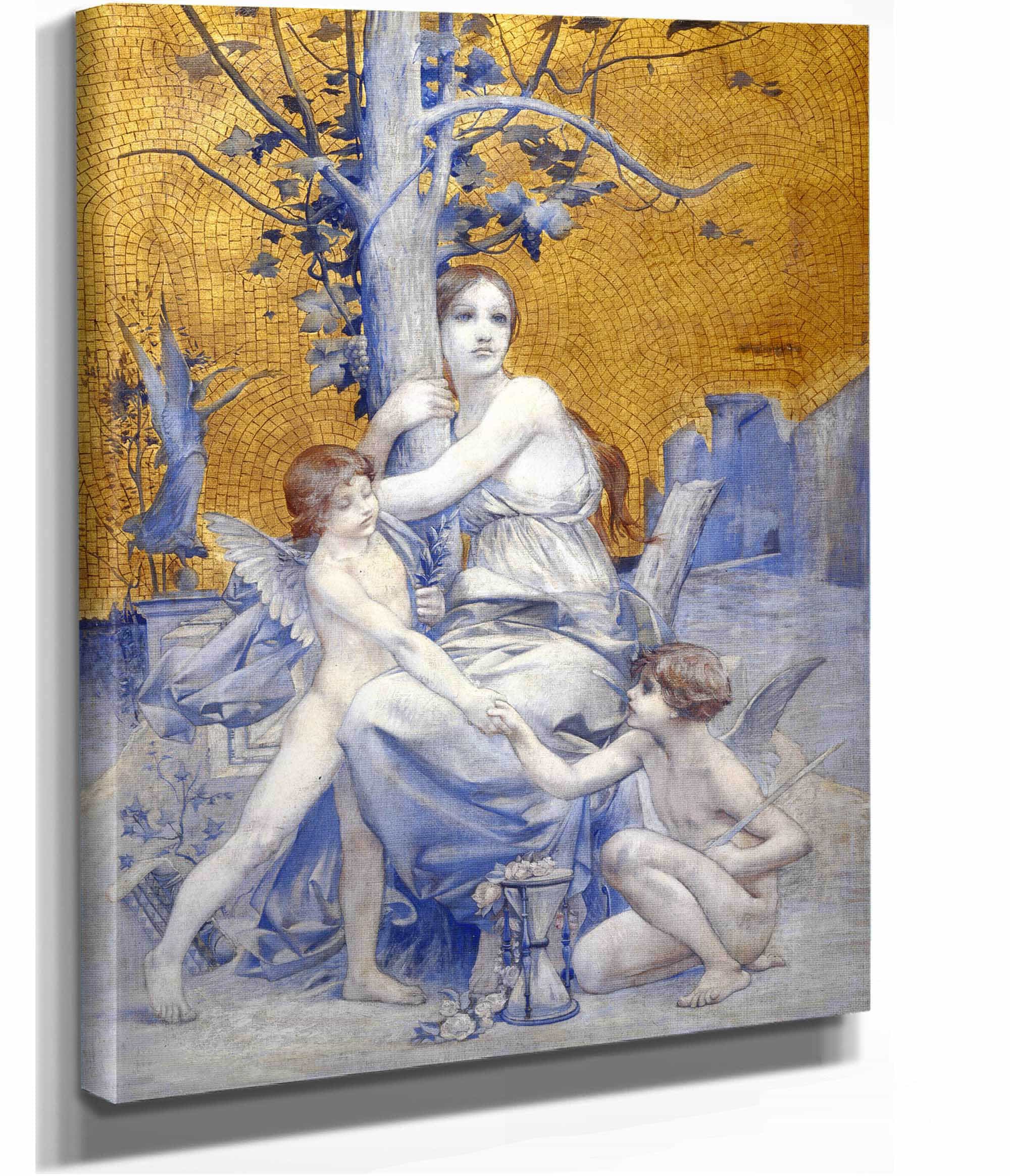 Allegorie Du Temps by Luc Olivier Merson - Image 2