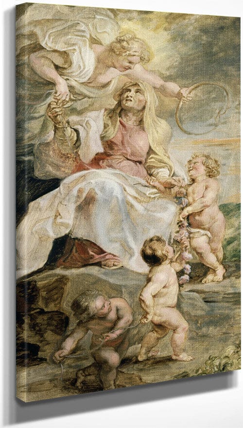 Allegory Of Eternity By Peter Paul Rubens - Image 3