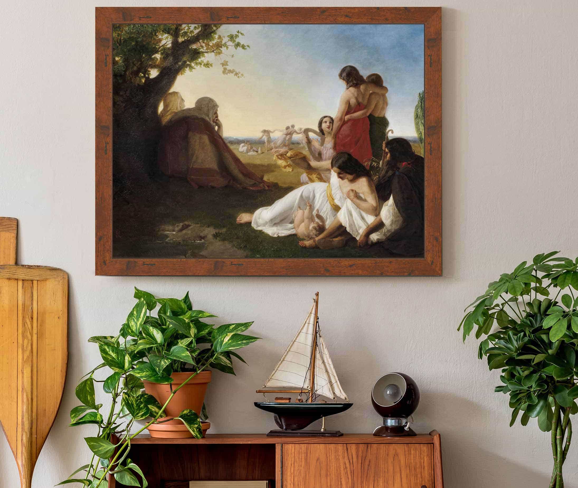 Allegory Of Human Life by Henri Lehmann - Image 3