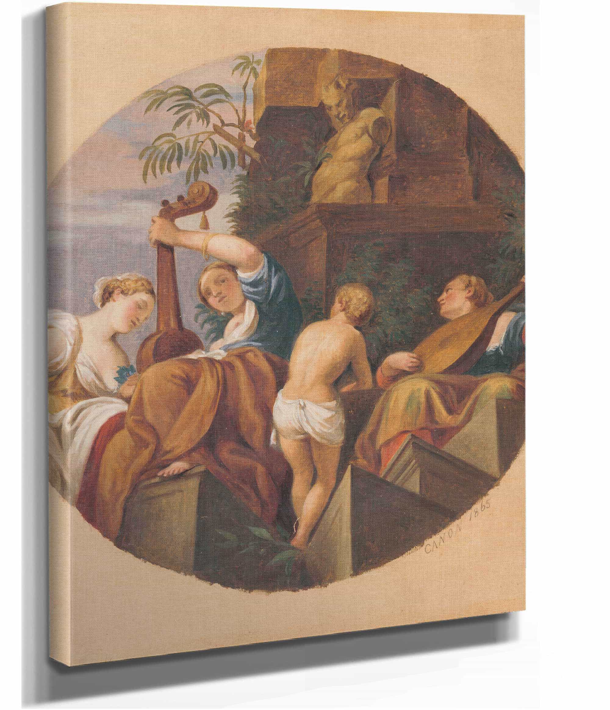 Allegory Of Music by Hans Canon - Image 3