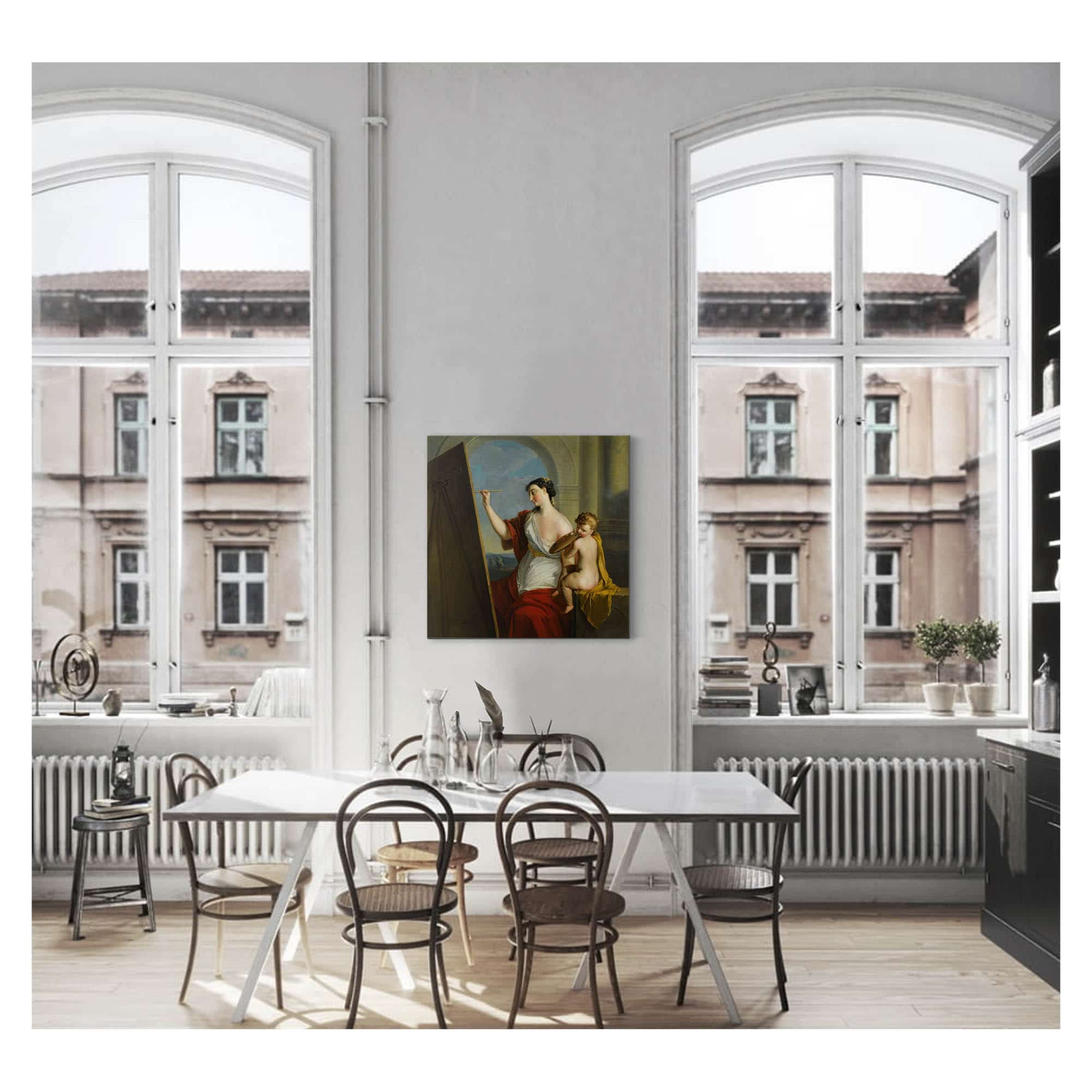 Allegory Of Painting by Philippe Mercier - Image 6
