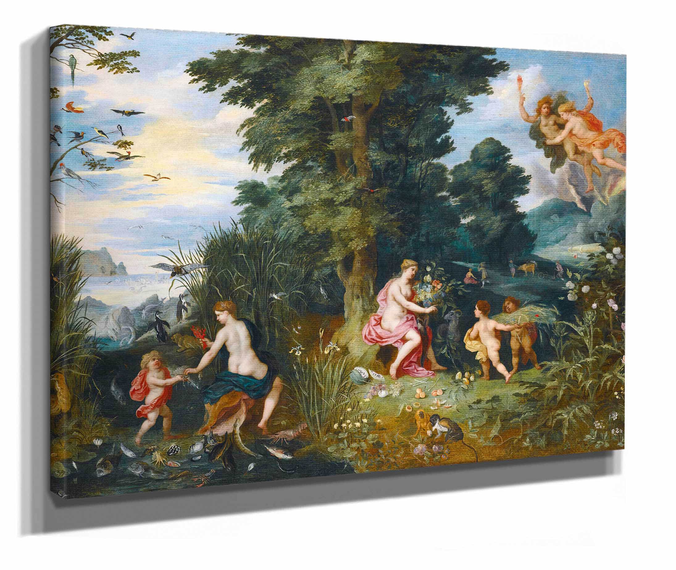 Allegory Of The Four Elements by Jan Brueghel The Younger - Image 2