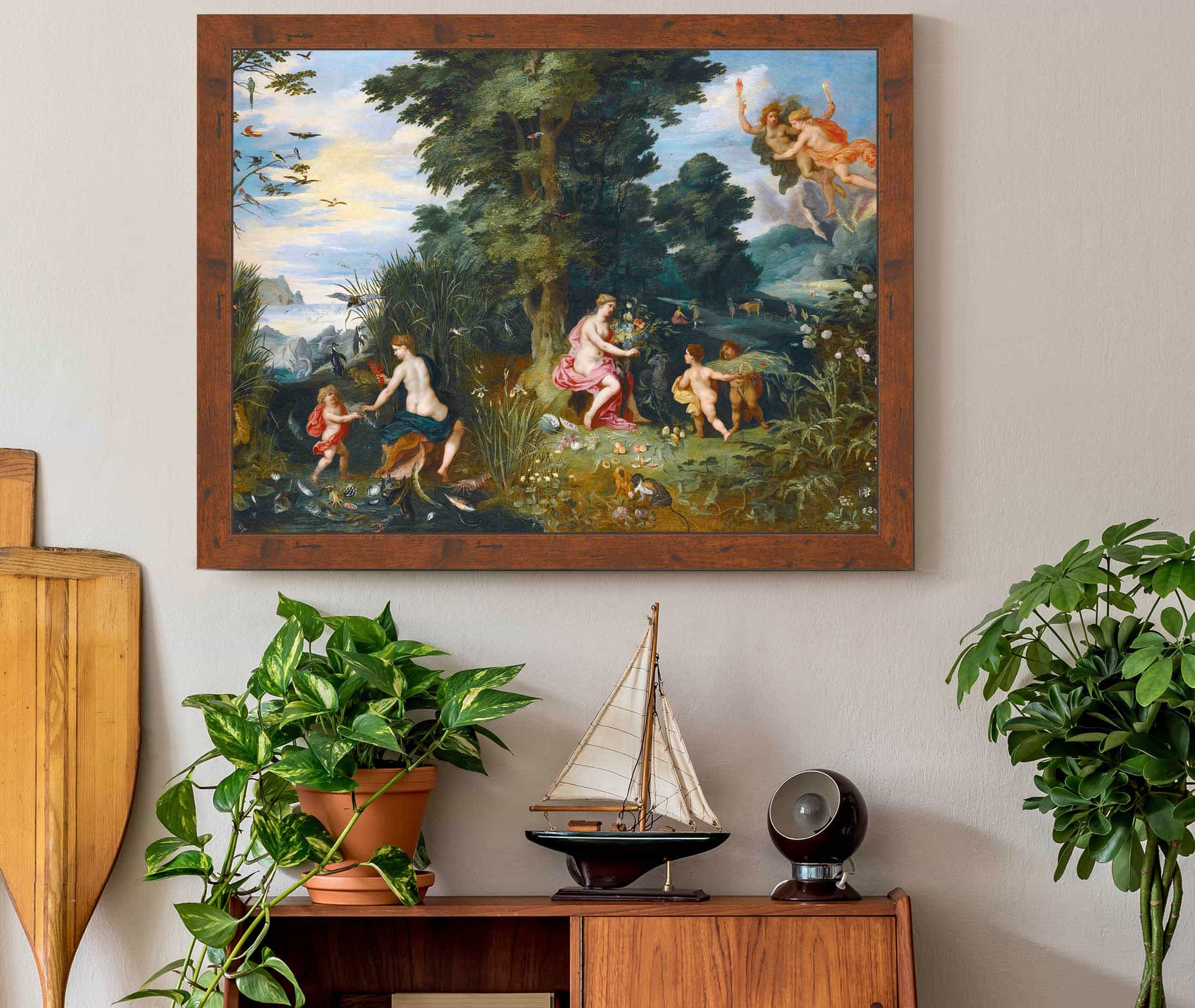 Allegory Of The Four Elements by Jan Brueghel The Younger - Image 3