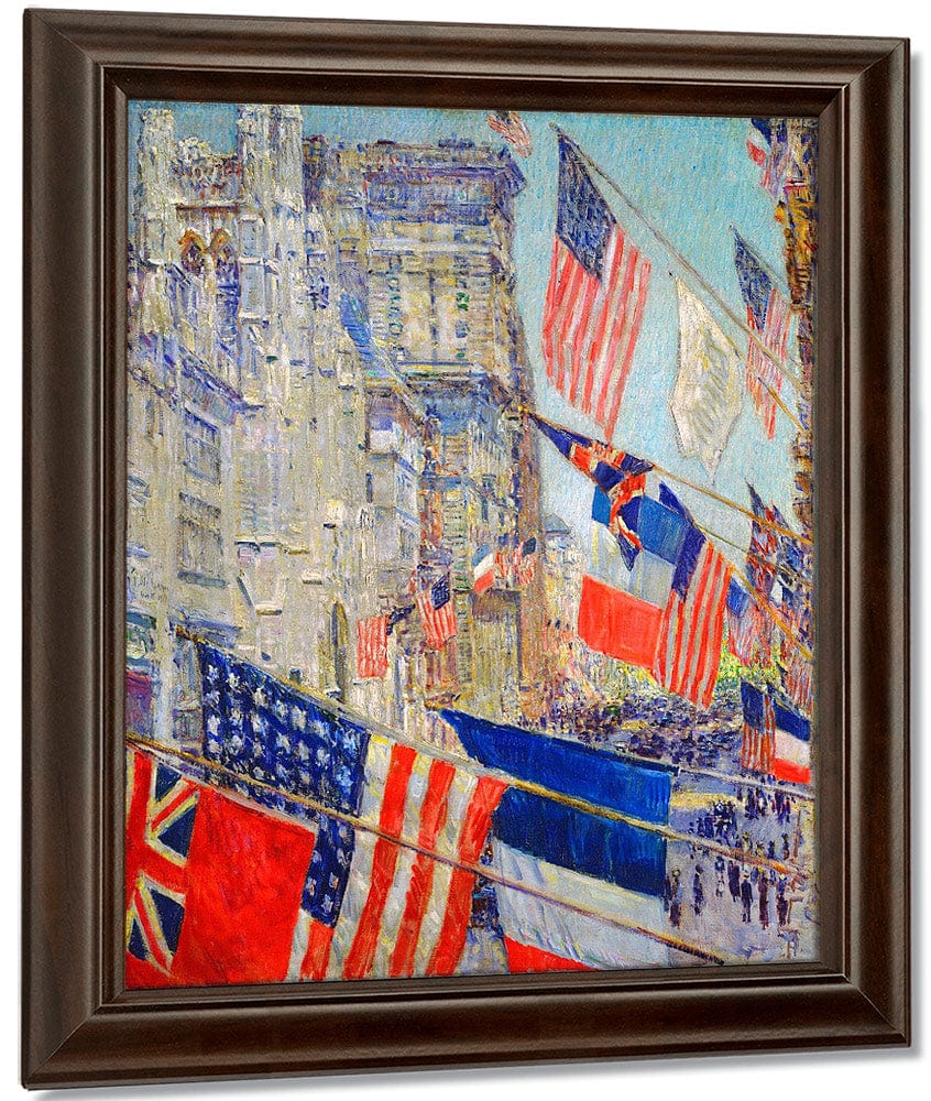 Allies Day May 1917 By Childe Hassam - Image 5
