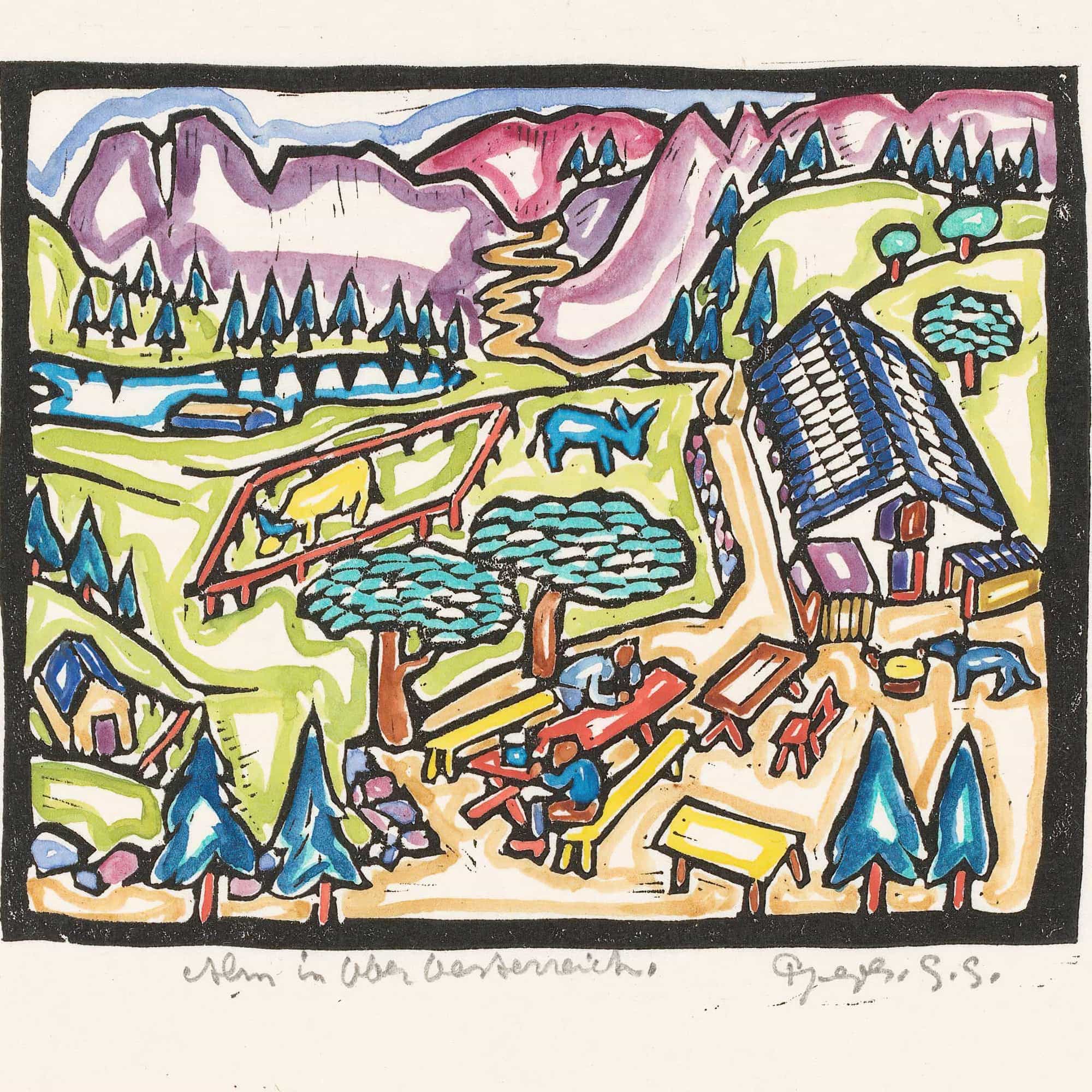 Alm In Ober Oesterreich by Reijer Stolk - Image 4
