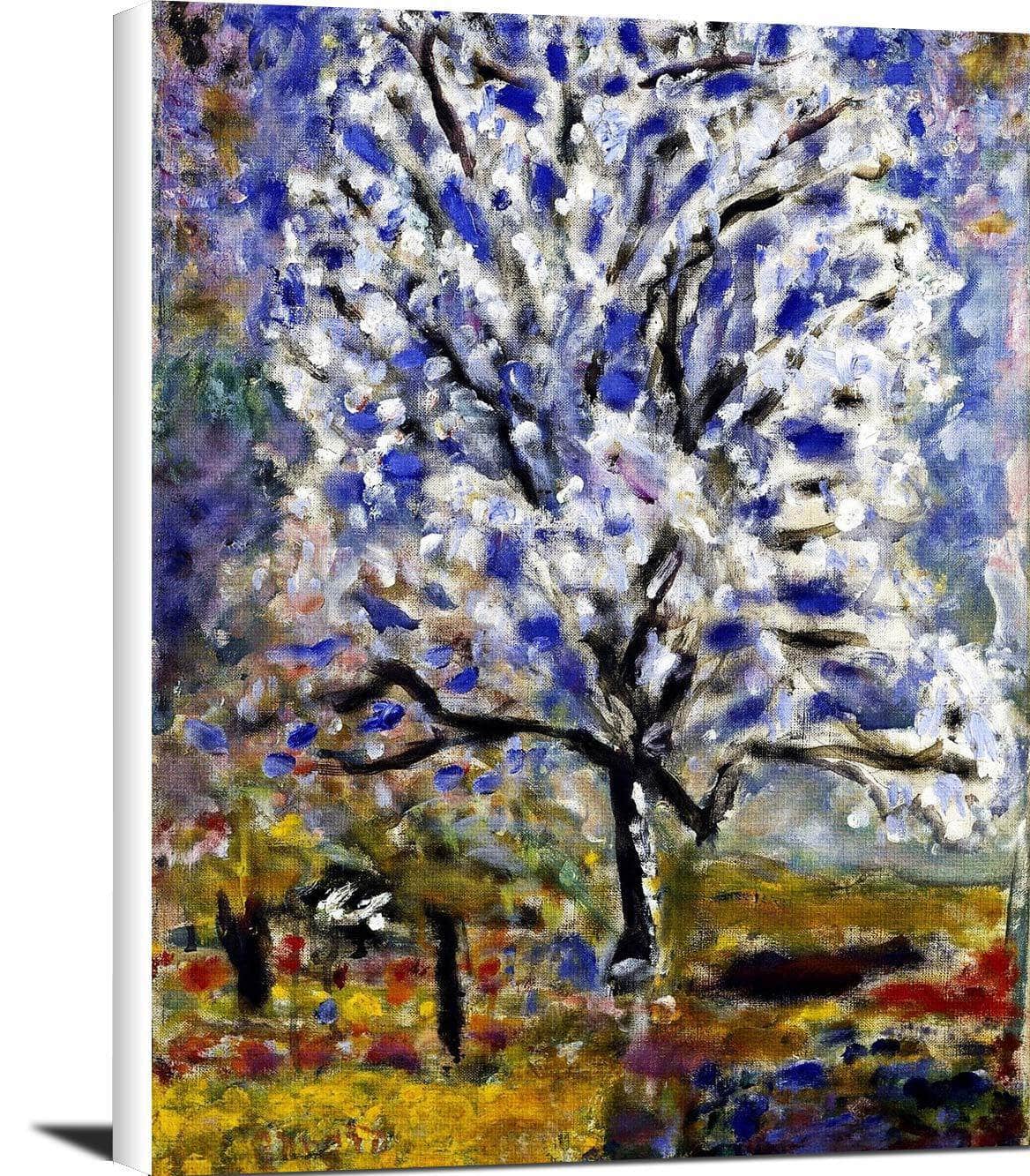 Almond Tree Blossom Painting Pierre Bonnard Canvas Art