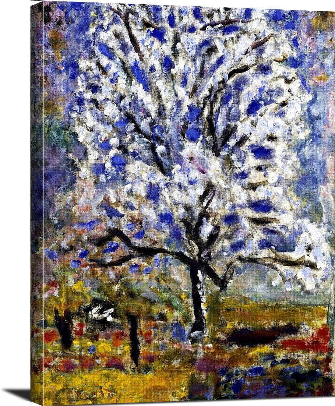 Almond Tree Blossom Painting Pierre Bonnard Canvas Art - Image 3
