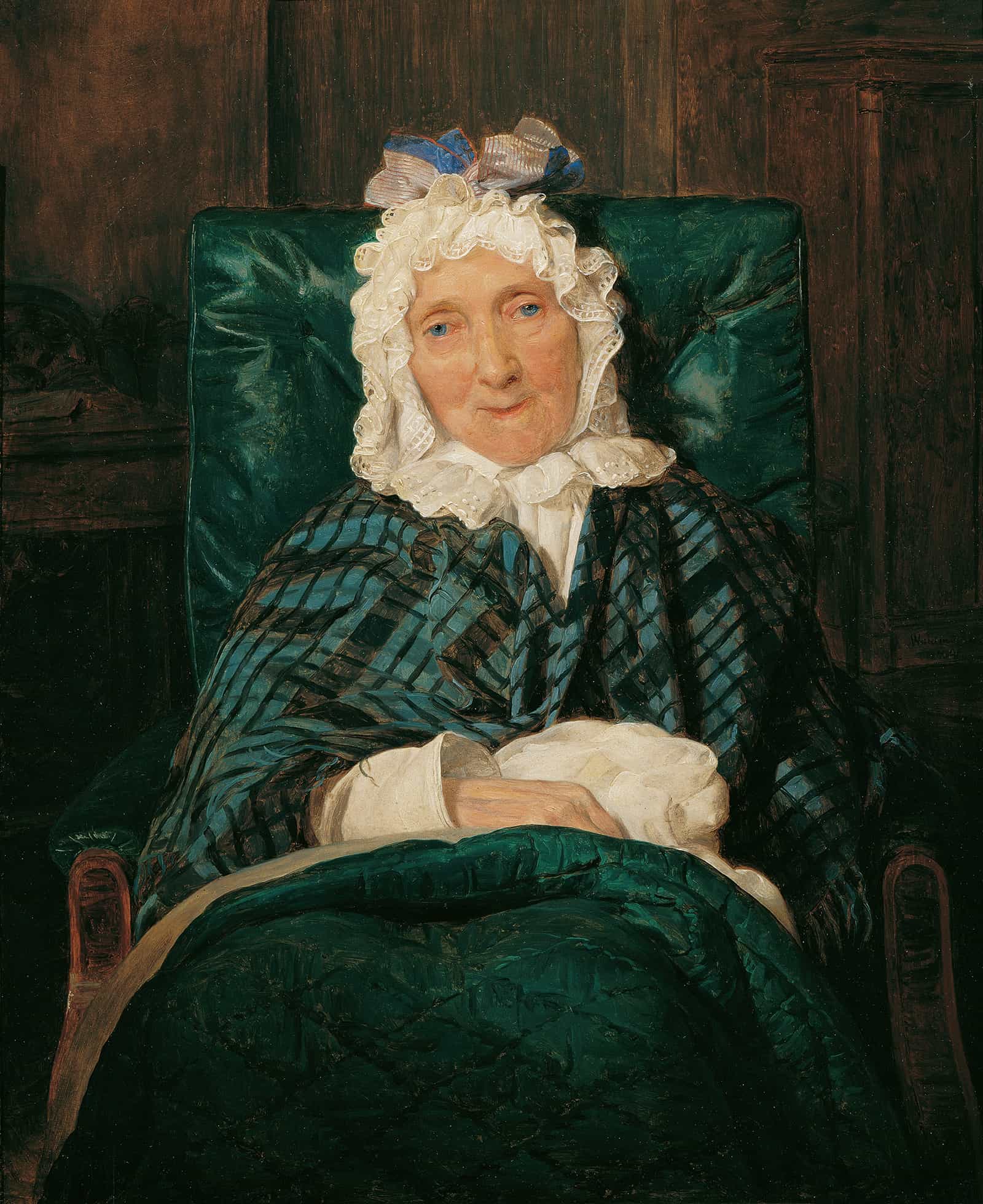 Aloisia Eltz Im Lehnstuhl by Ferdinand Georg Waldmuller