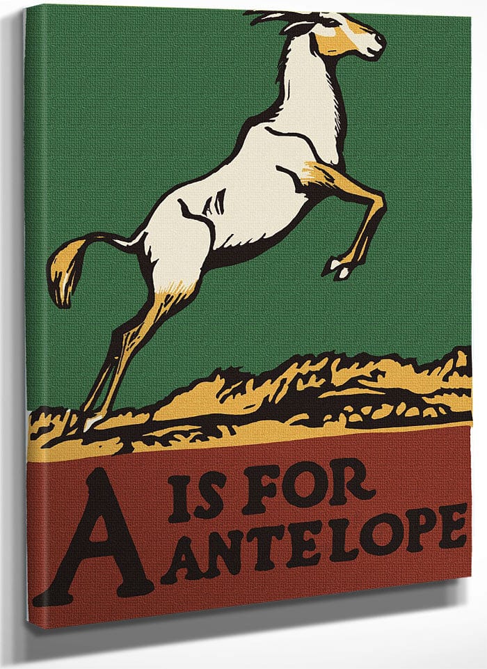Alphabet A Is For Antelope By C.B. Falls