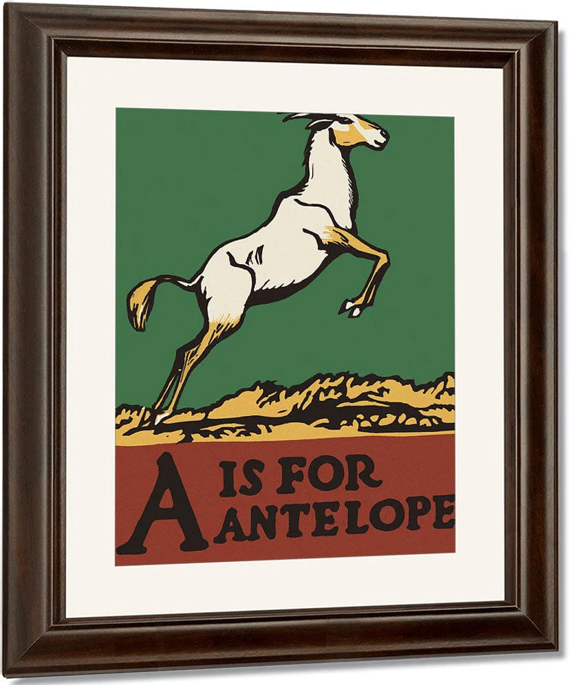 Alphabet A Is For Antelope By C.B. Falls - Image 3