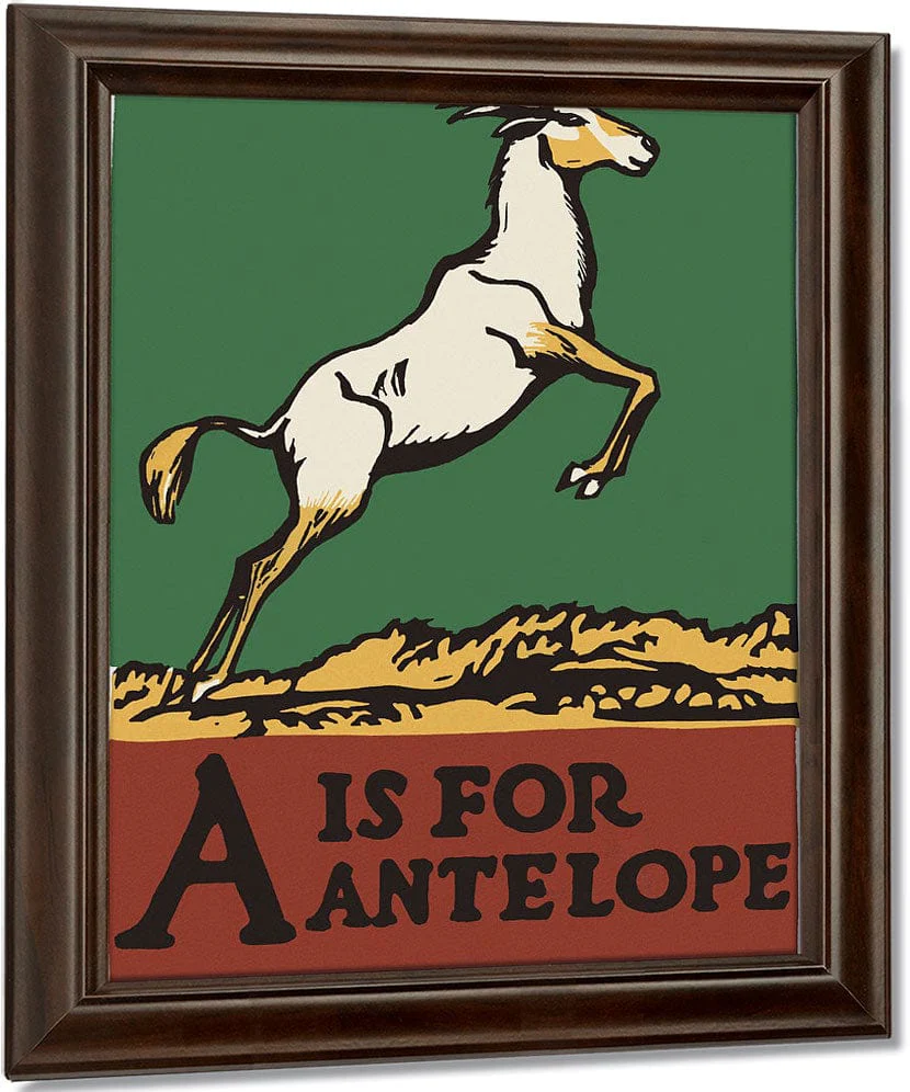 Alphabet A Is For Antelope By C.B. Falls - Image 4