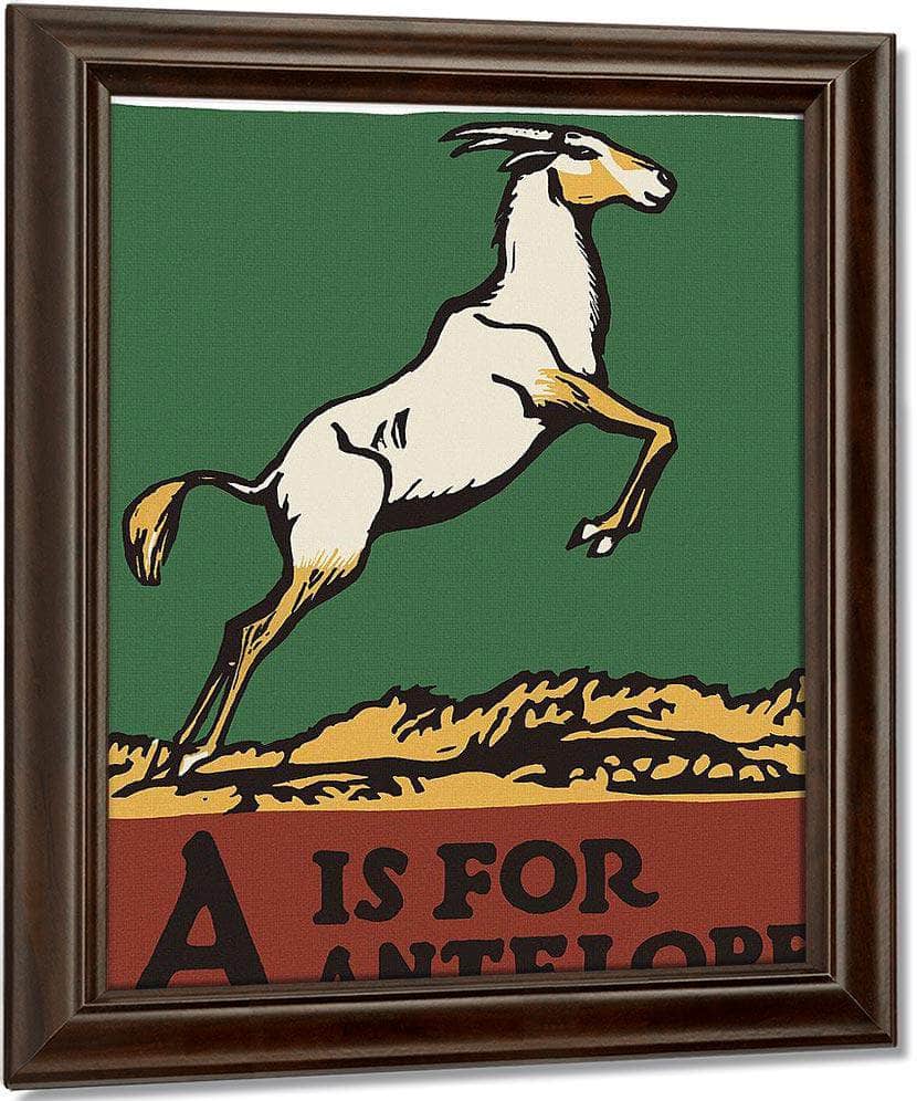 Alphabet A Is For Antelope By C.B. Falls - Image 4