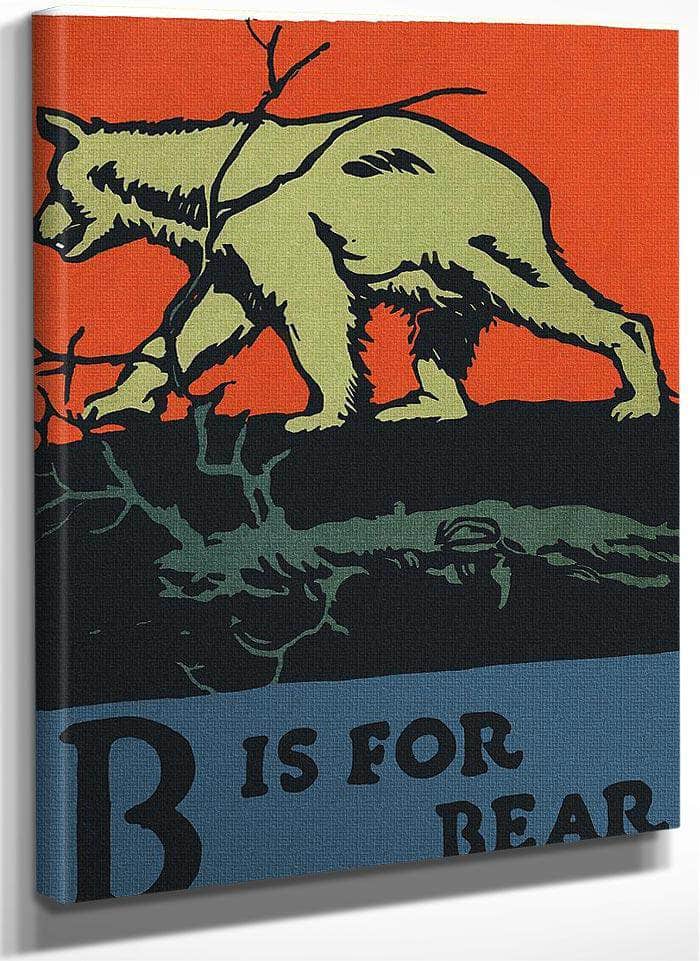 Alphabet B Is For Bear By C.B. Falls