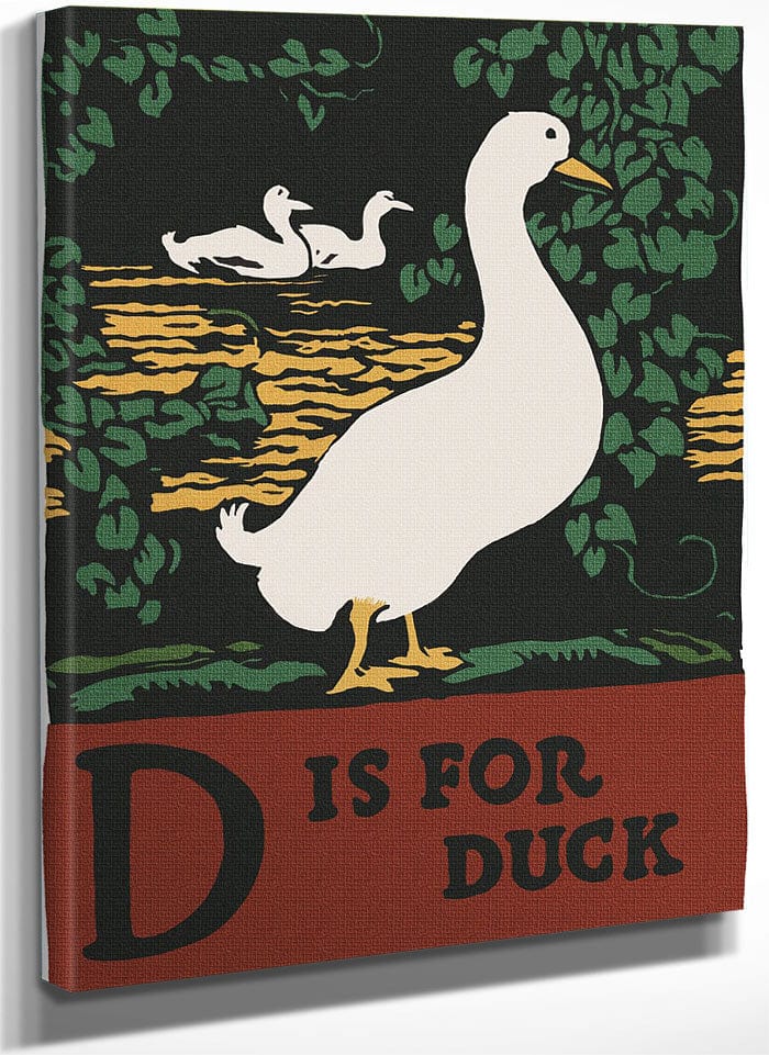 Alphabet D Is For Duck By C.B. Falls