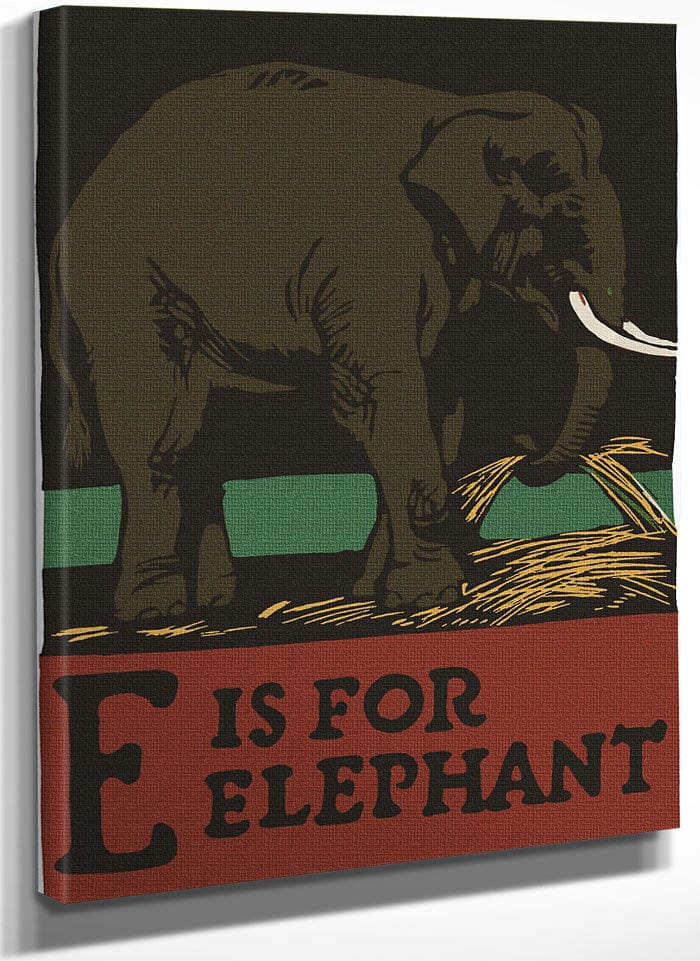 Alphabet E Is For Elephant By C.B. Falls