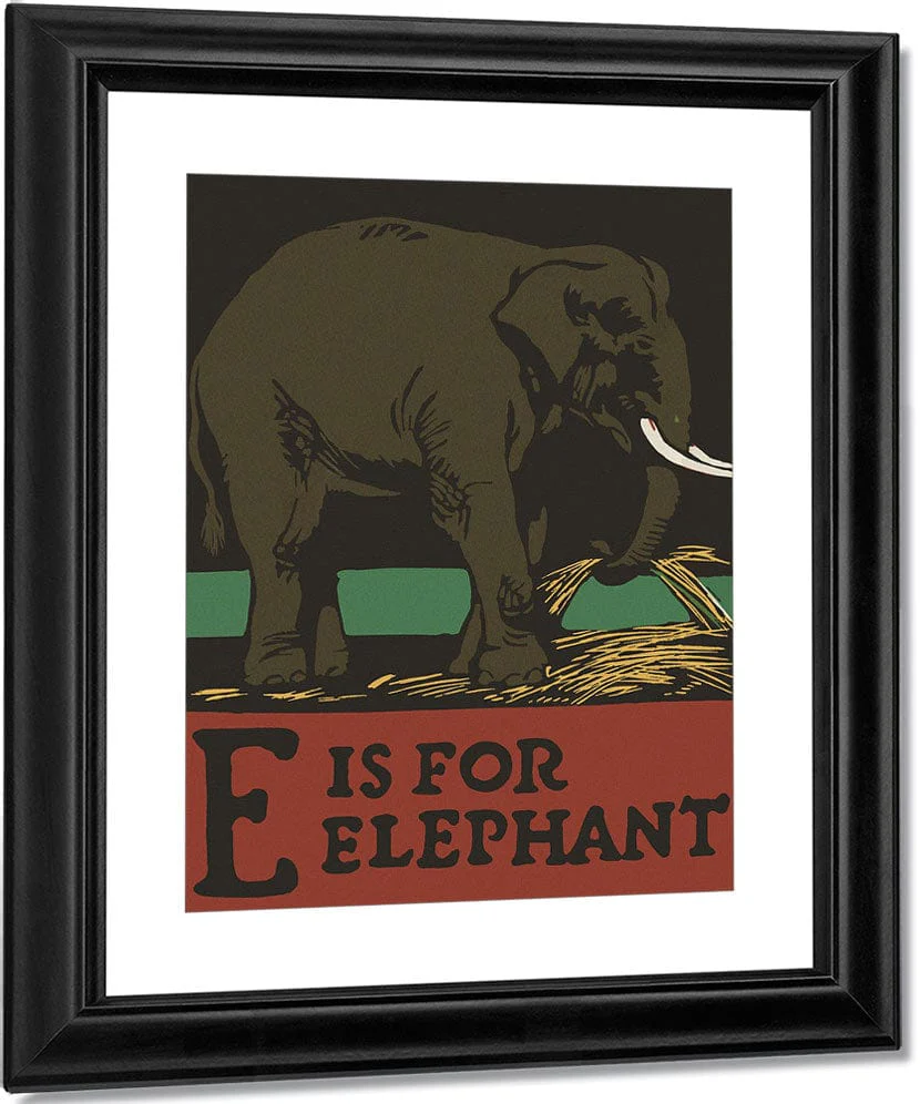 Alphabet E Is For Elephant By C.B. Falls - Image 2