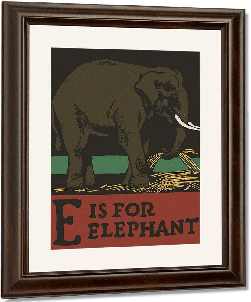 Alphabet E Is For Elephant By C.B. Falls - Image 3