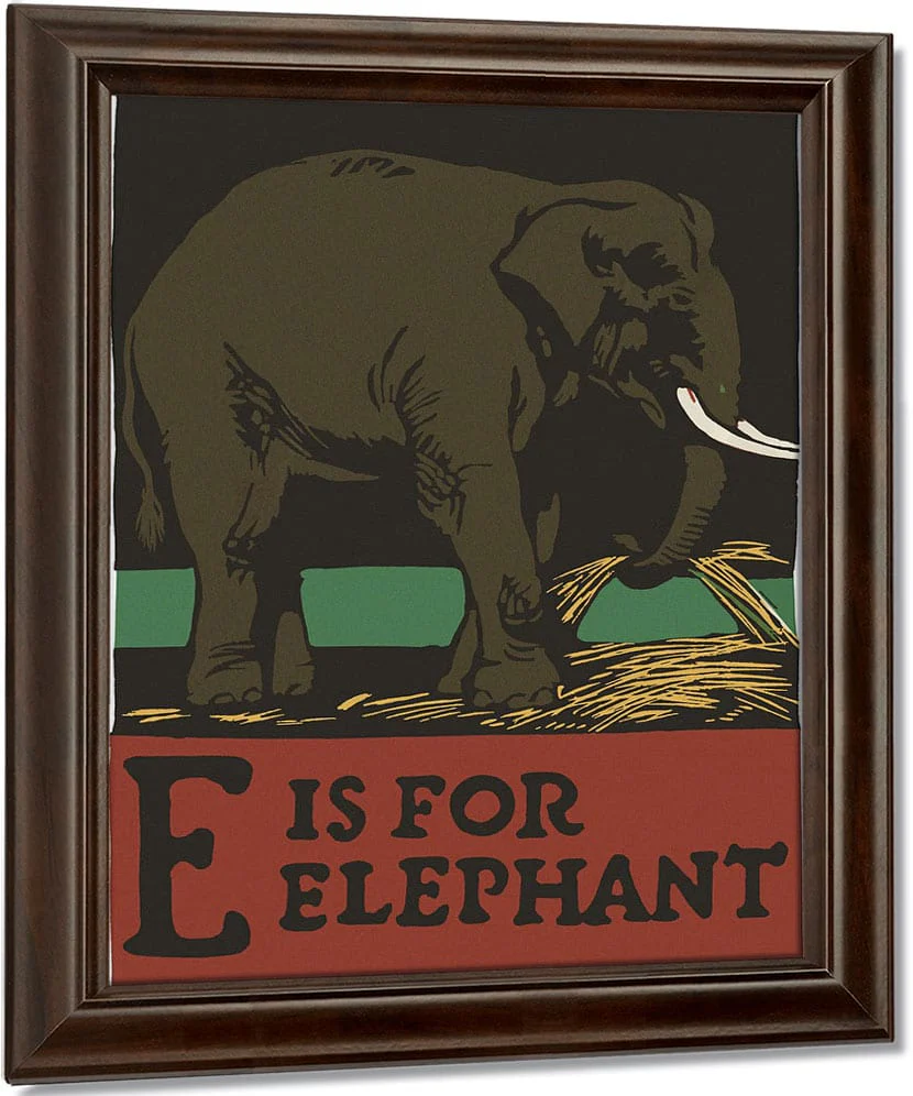 Alphabet E Is For Elephant By C.B. Falls - Image 4