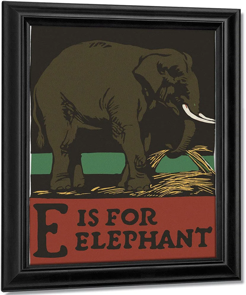 Alphabet E Is For Elephant By C.B. Falls - Image 6