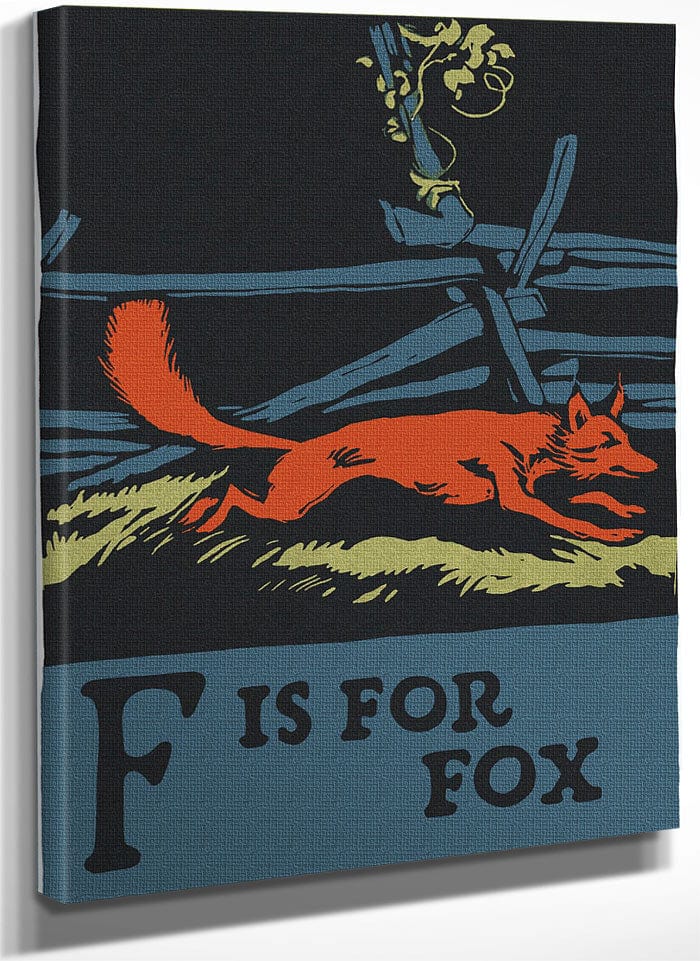 Alphabet F Is For Fox By C.B. Falls