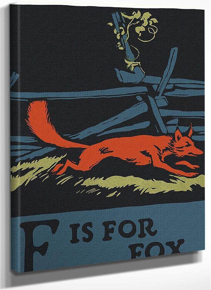 Alphabet F Is For Fox By C.B. Falls