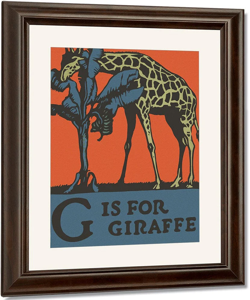 Alphabet G Is For Giraffe By C.B. Falls - Image 3