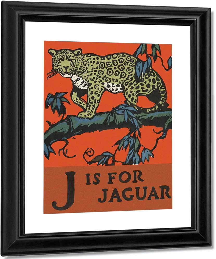 Alphabet J Is For Jaguar By C.B. Falls - Image 2