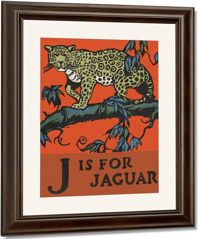 Alphabet J Is For Jaguar By C.B. Falls - Image 3