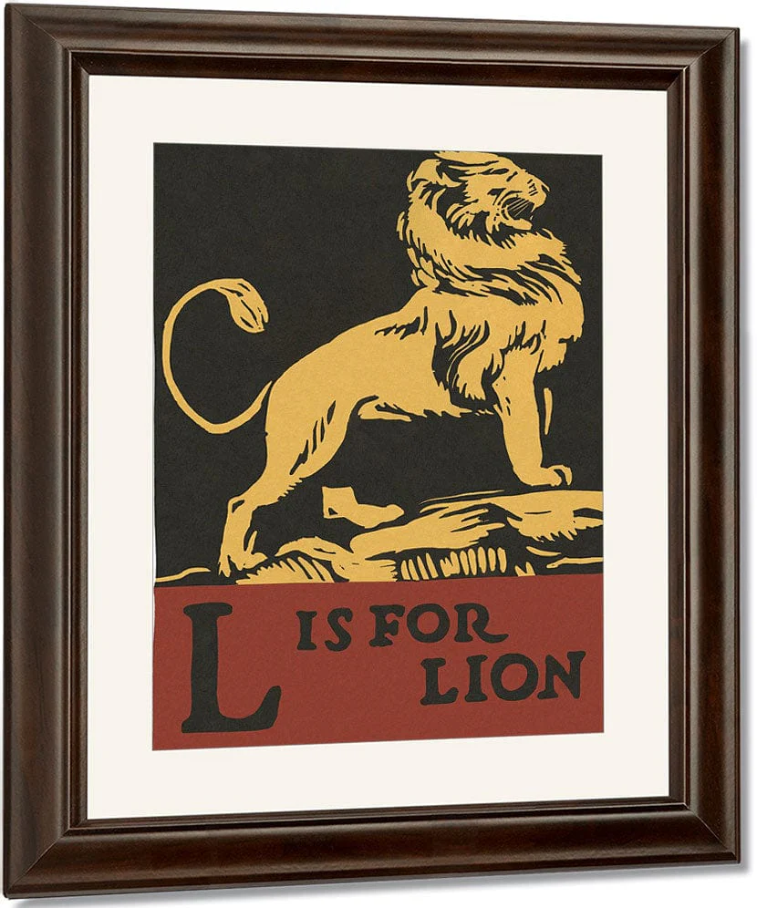 Alphabet L Is For Lion By C.B. Falls - Image 3