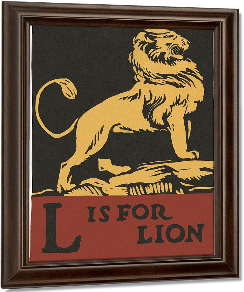 Alphabet L Is For Lion By C.B. Falls - Image 4