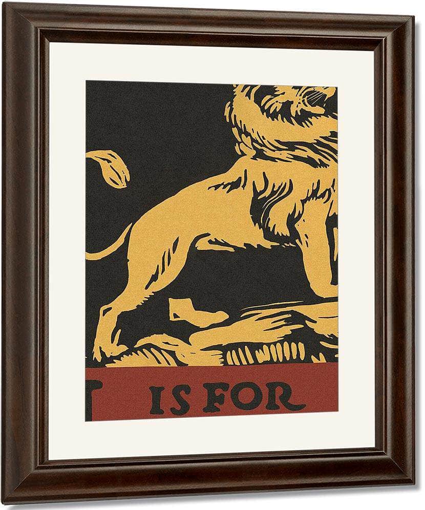 Alphabet L Is For Lion By C.B. Falls - Image 3