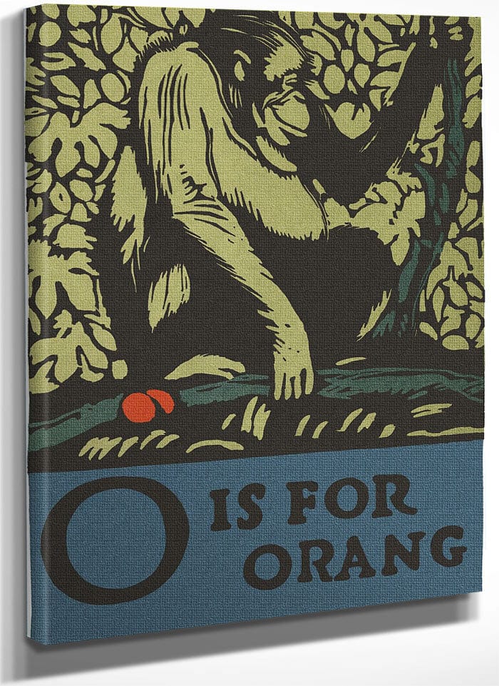 Alphabet O Is For Orangutan By C.B. Falls
