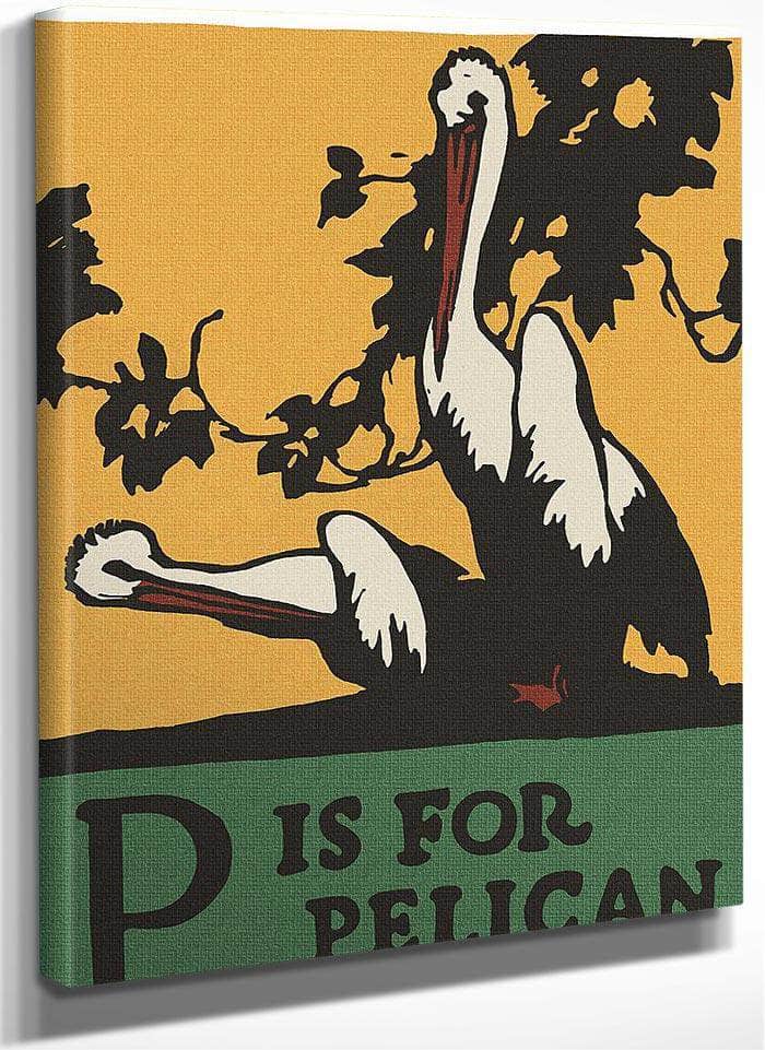 Alphabet P Is For Pelican By C.B. Falls