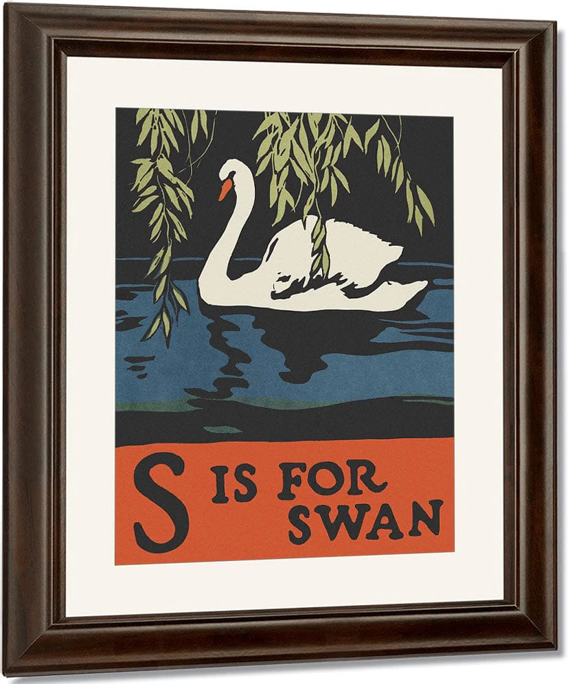 Alphabet S Is For Swan By C.B. Falls - Image 3