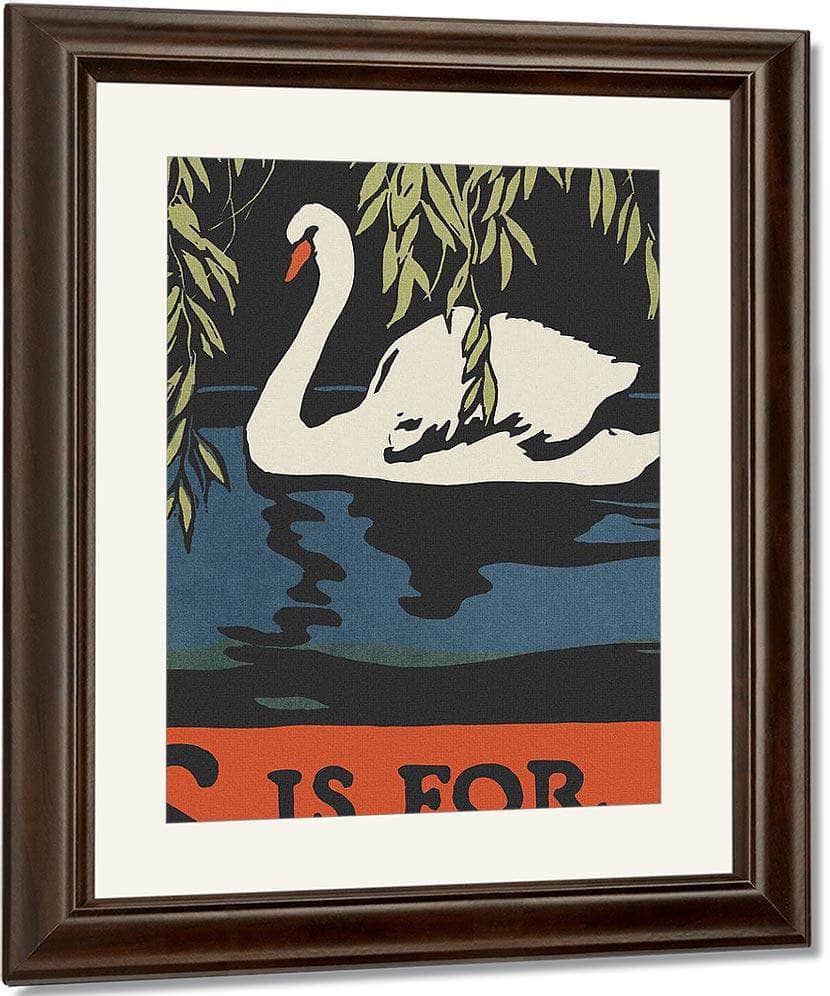 Alphabet S Is For Swan By C.B. Falls - Image 3