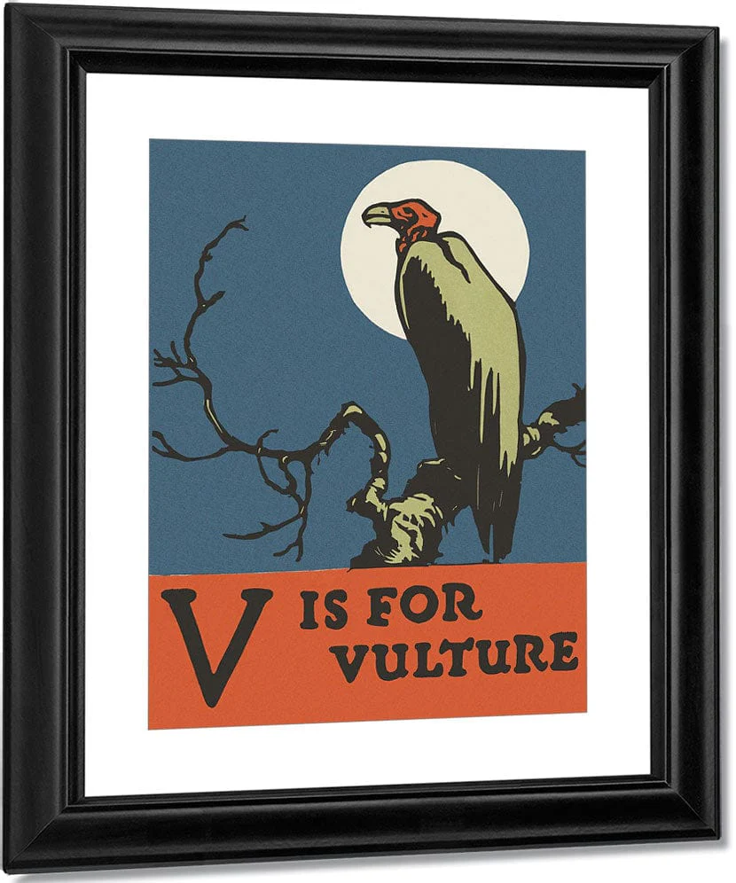 Alphabet V Is For Vulture By C.B. Falls - Image 2