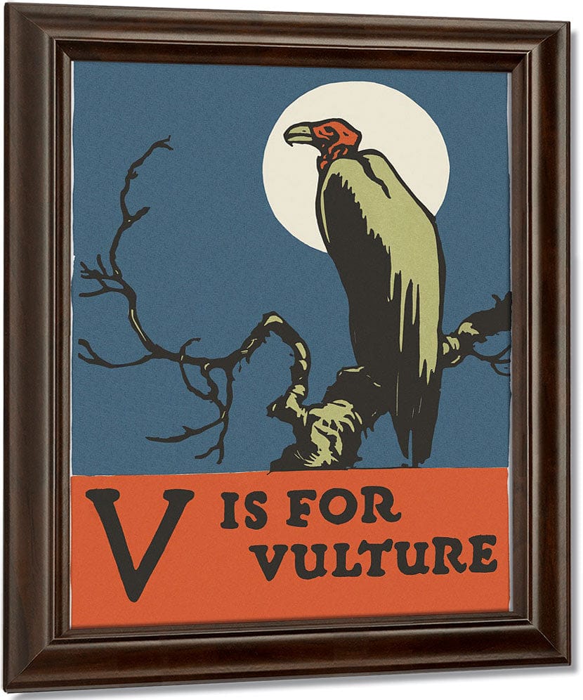 Alphabet V Is For Vulture By C.B. Falls - Image 4