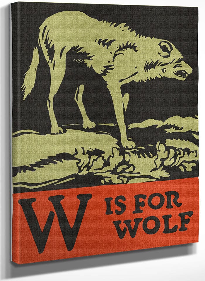 Alphabet W Is For Wolf By C.B. Falls