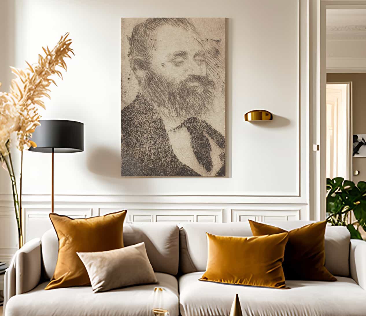 Alphonse Hirsch By Edgar Degas - Image 2