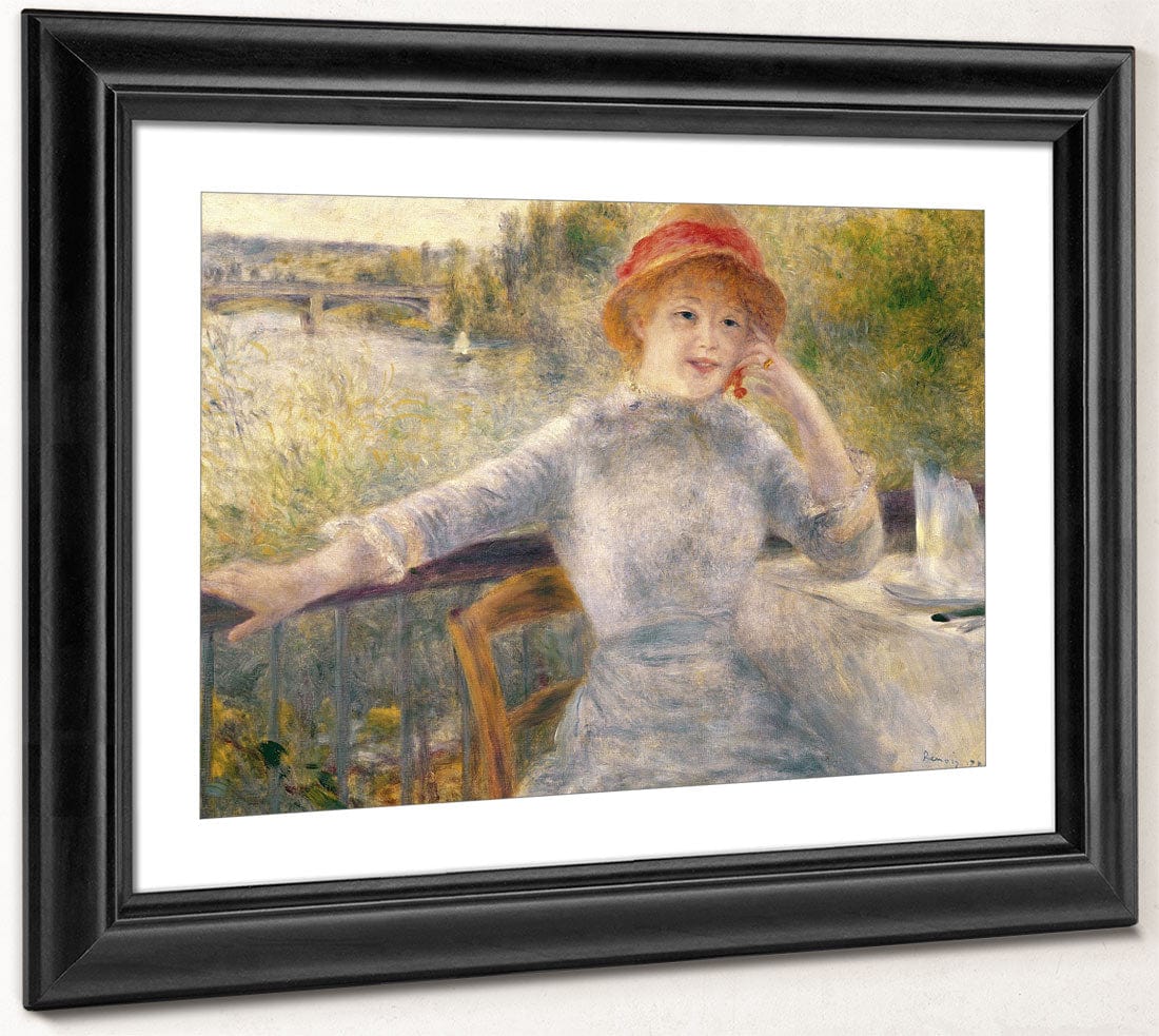 Alphonsine Fournaise (1845 1937) At The Grenouillere By Pierre Auguste Renoir - Image 2
