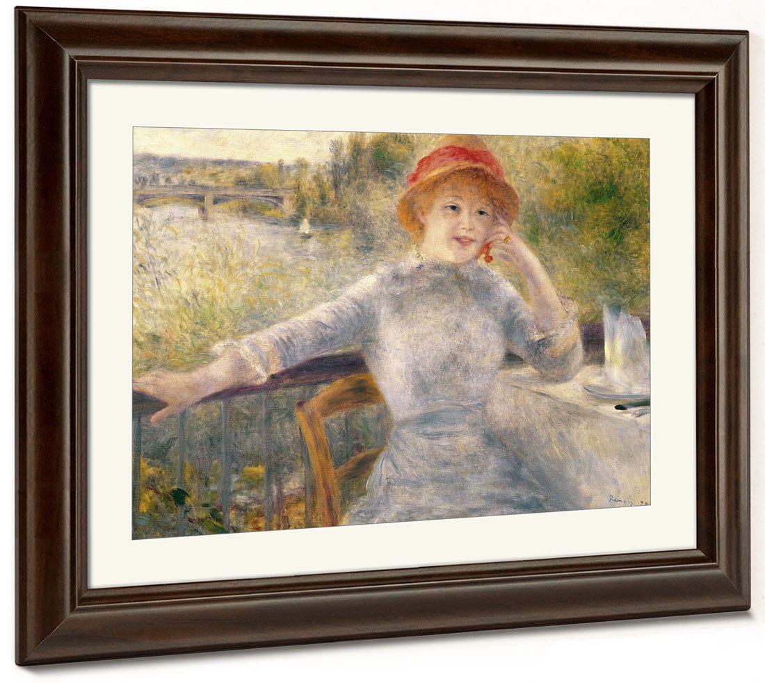 Alphonsine Fournaise (1845 1937) At The Grenouillere By Pierre Auguste Renoir - Image 3