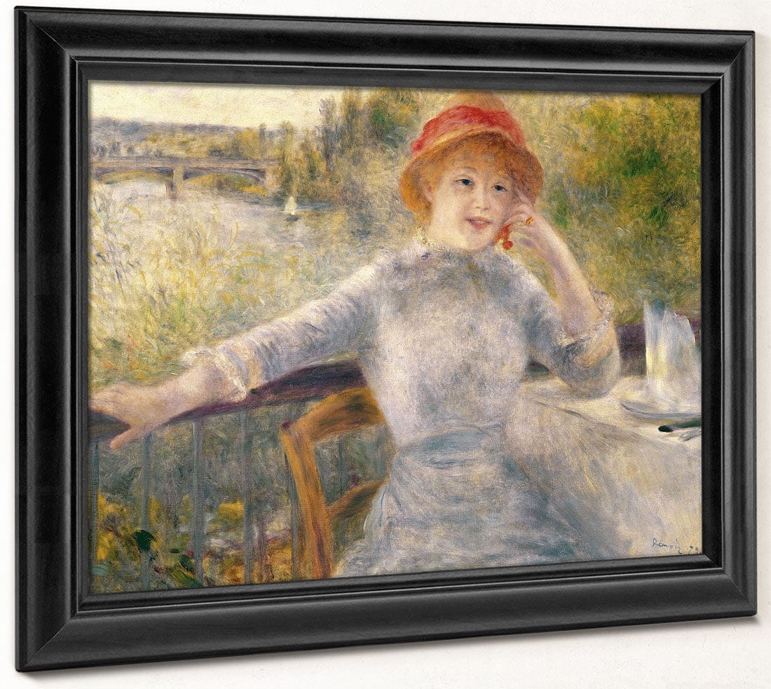 Alphonsine Fournaise (1845 1937) At The Grenouillere By Pierre Auguste Renoir - Image 6