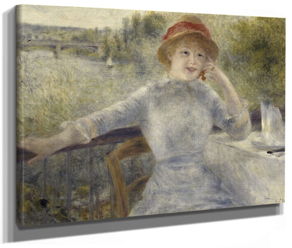 Alphonsine Fournaise By Pierre Auguste Renoir
