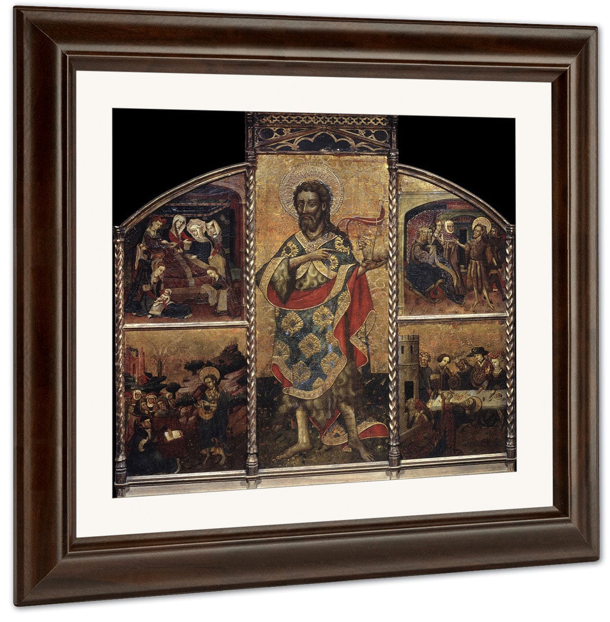Altarpiece Of Saint John The Baptist By Blasco De Granen - Image 3