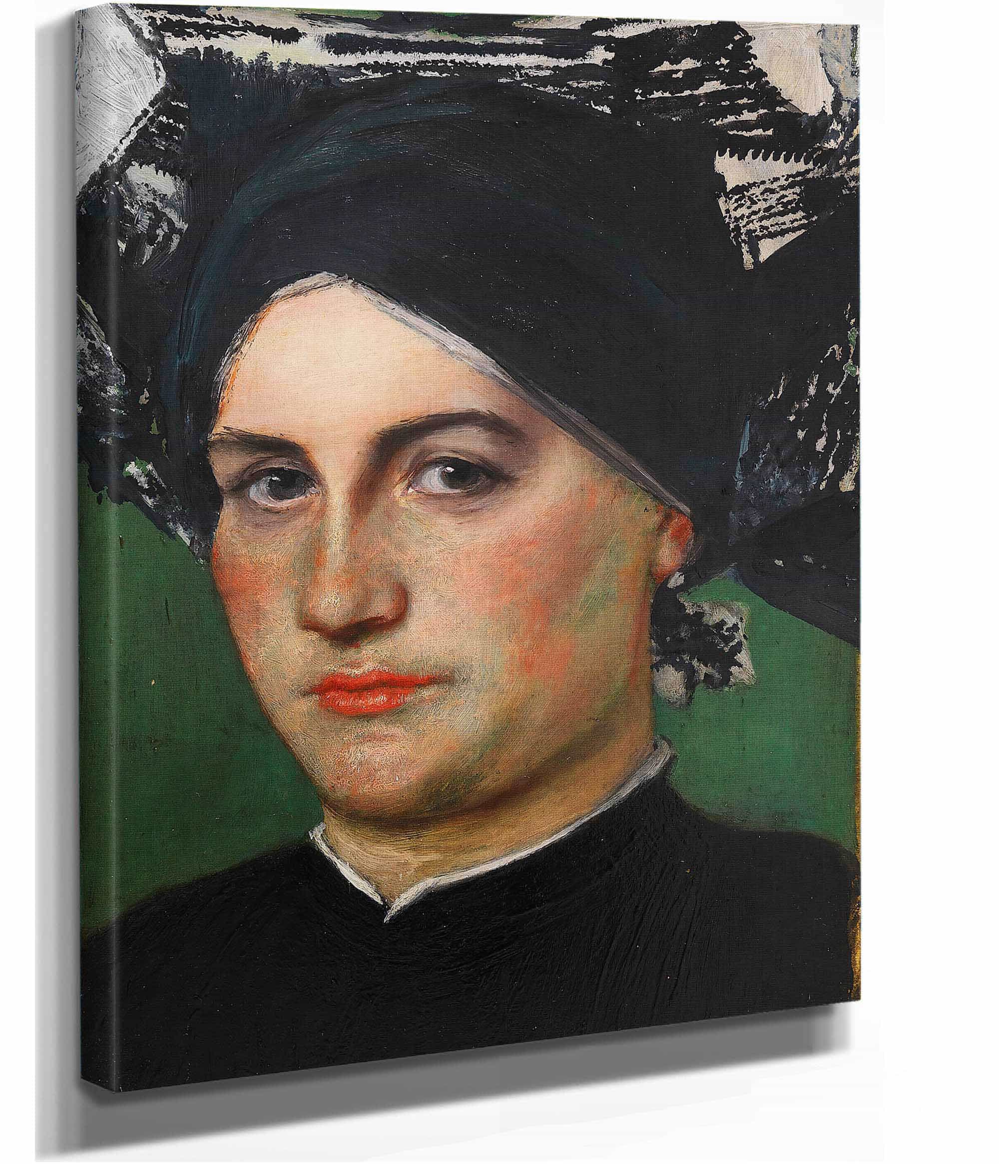 Altdeutsche Frau by Albert Von Keller - Image 2