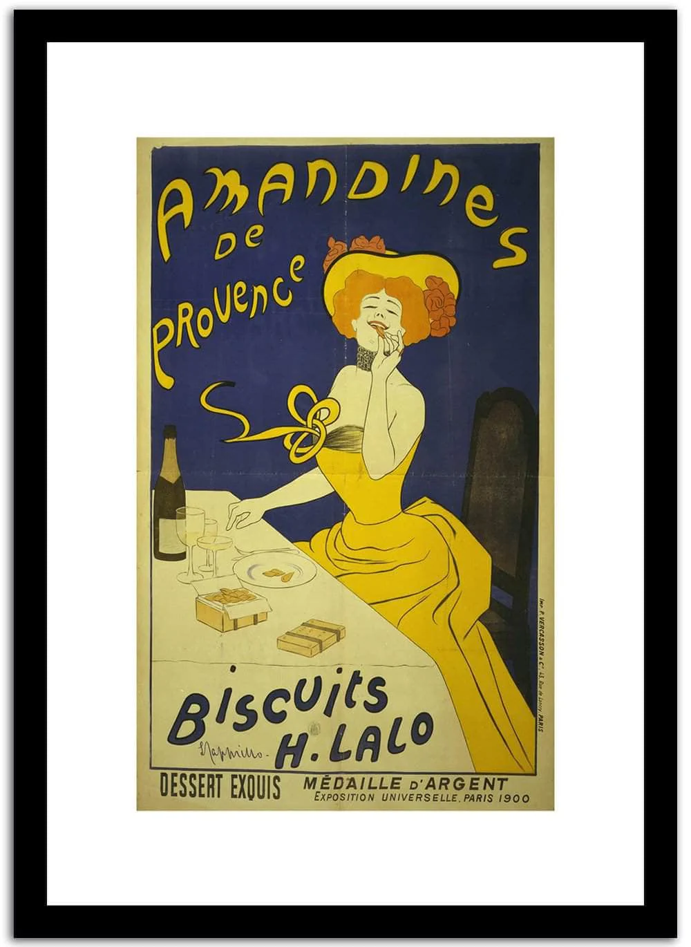 Amandines Vintage Poster