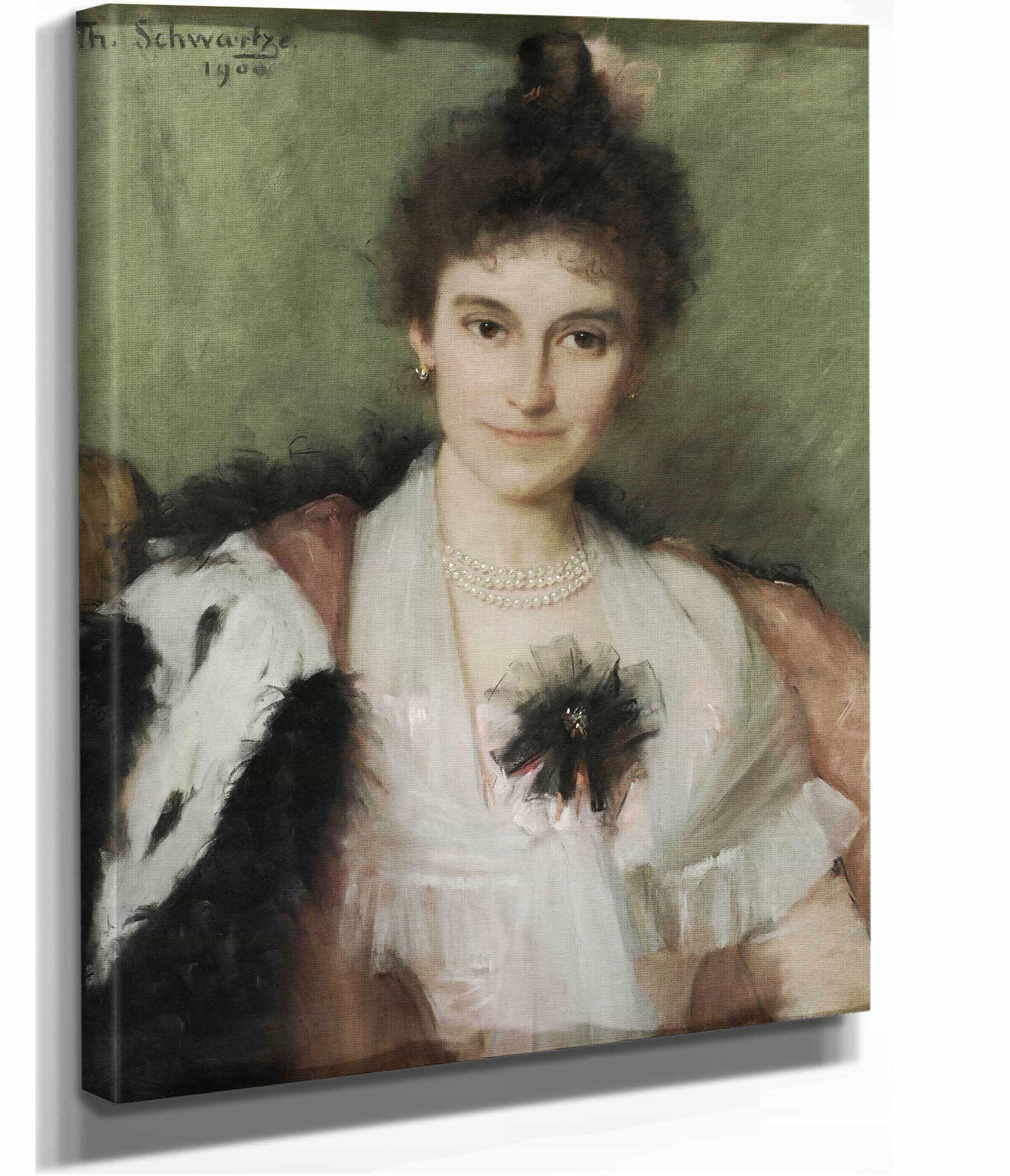 Amelia Eliza Van Leeuwen by Therese Schwartze - Image 2