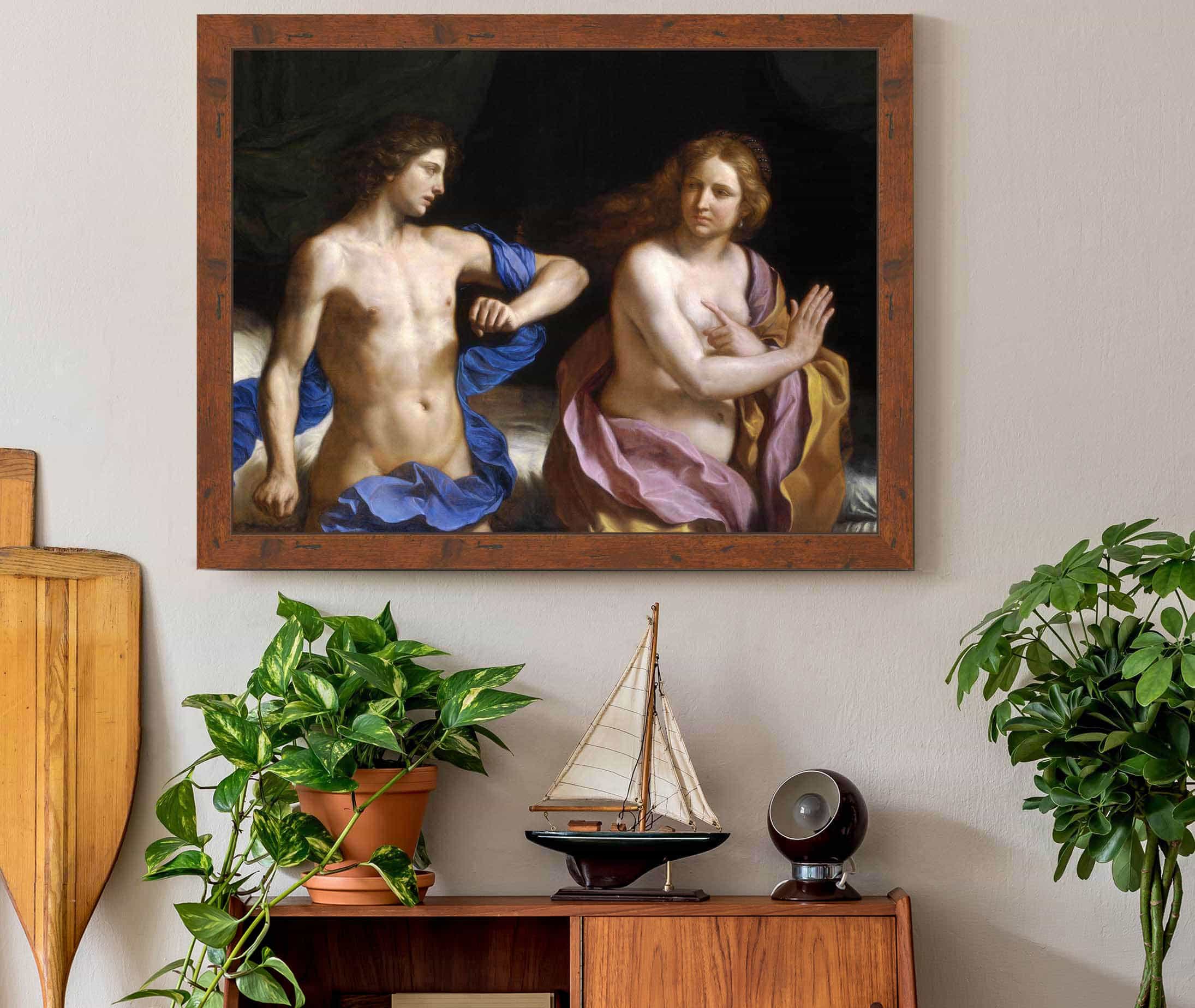 Amnon And Tamar by Guercino - Image 6