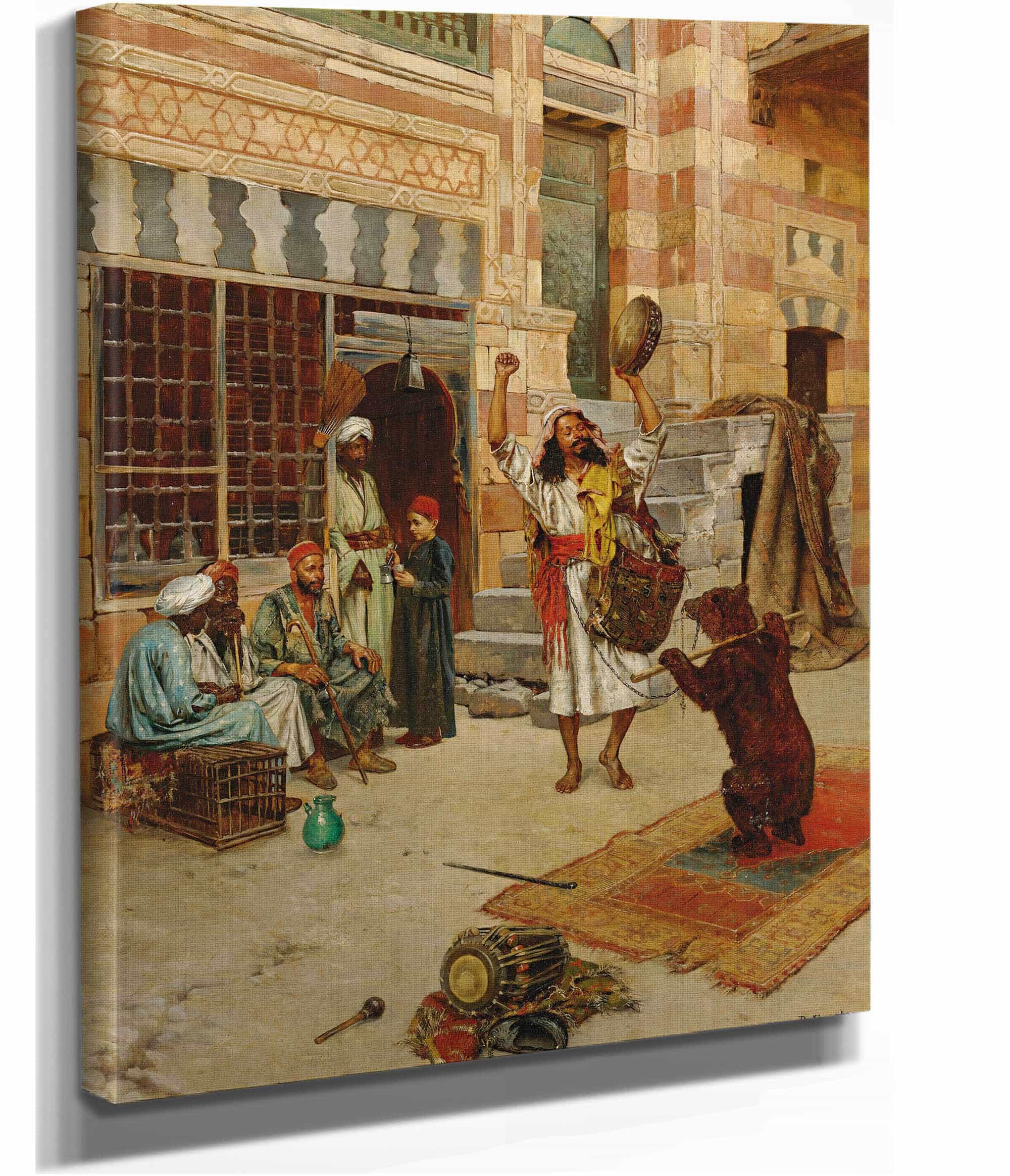 An Afternoon Show by Rudolf Ernst - Image 2