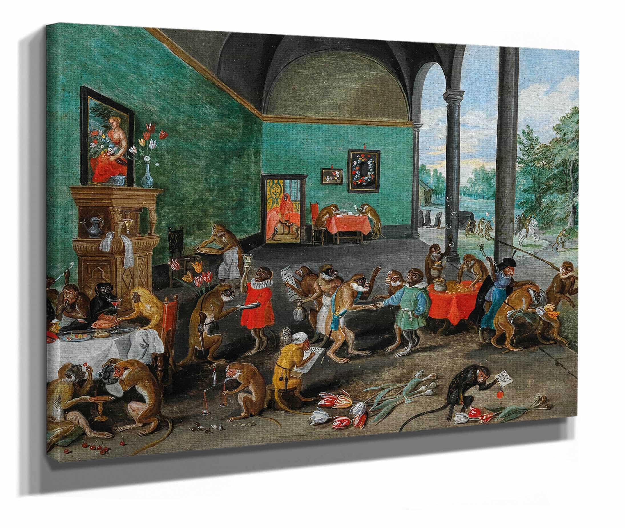 An Allegory Of Tulipomania by Jan Brueghel The Younger - Image 2